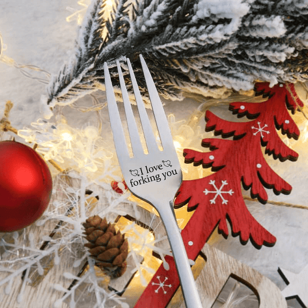 Elegant Engraved Fork 🍴(Included Deluxe Gift Box)💝