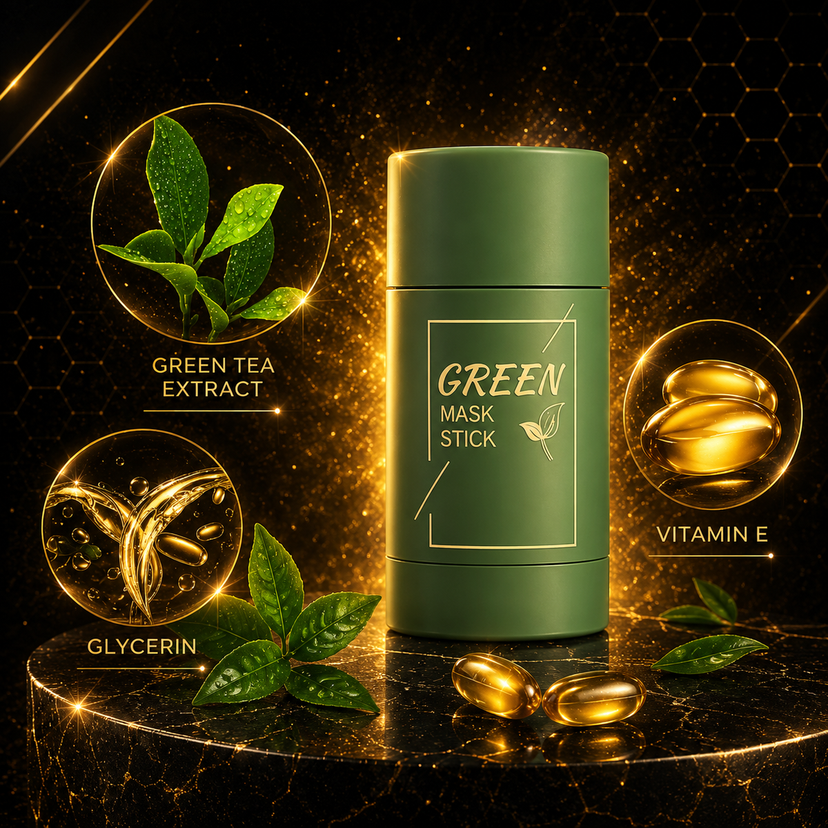 Green Mask Stick™ Green Tea Enriched Mask Stick (2 for 1 OFFER 🎁)