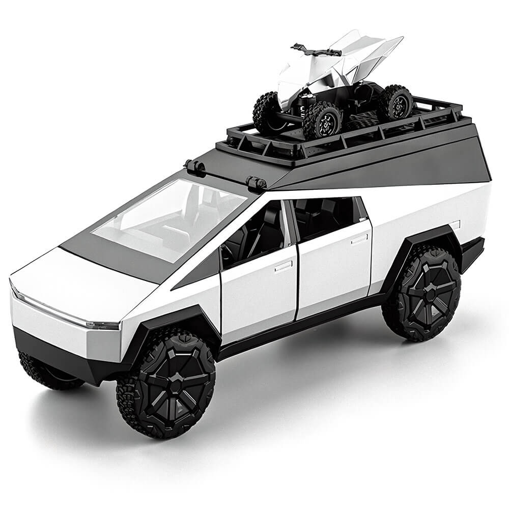 Cybertruck Car Model Pickup Camping RV 1/24 Alloy