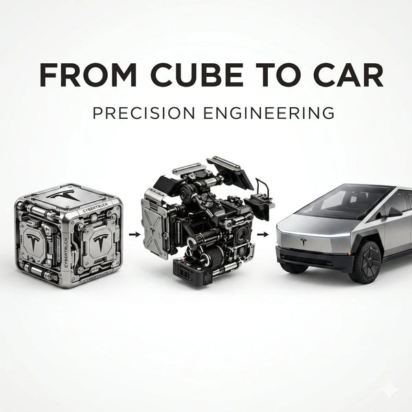 Mechanical Transformation Cube - Tesla CyberTruck