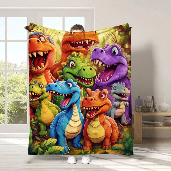 3D Dinosaur Blanket
